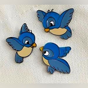 “Disney” Blue Bird Enamel Fashion Pins